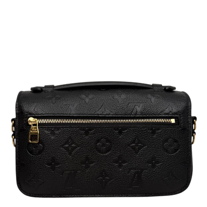 Louis Vuitton Pochette Métis East West Empreinte Leder schwarz / sehr gut Louis Vuitton