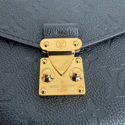 Louis Vuitton Pochette Métis East West Empreinte Leder schwarz / sehr gut Louis Vuitton