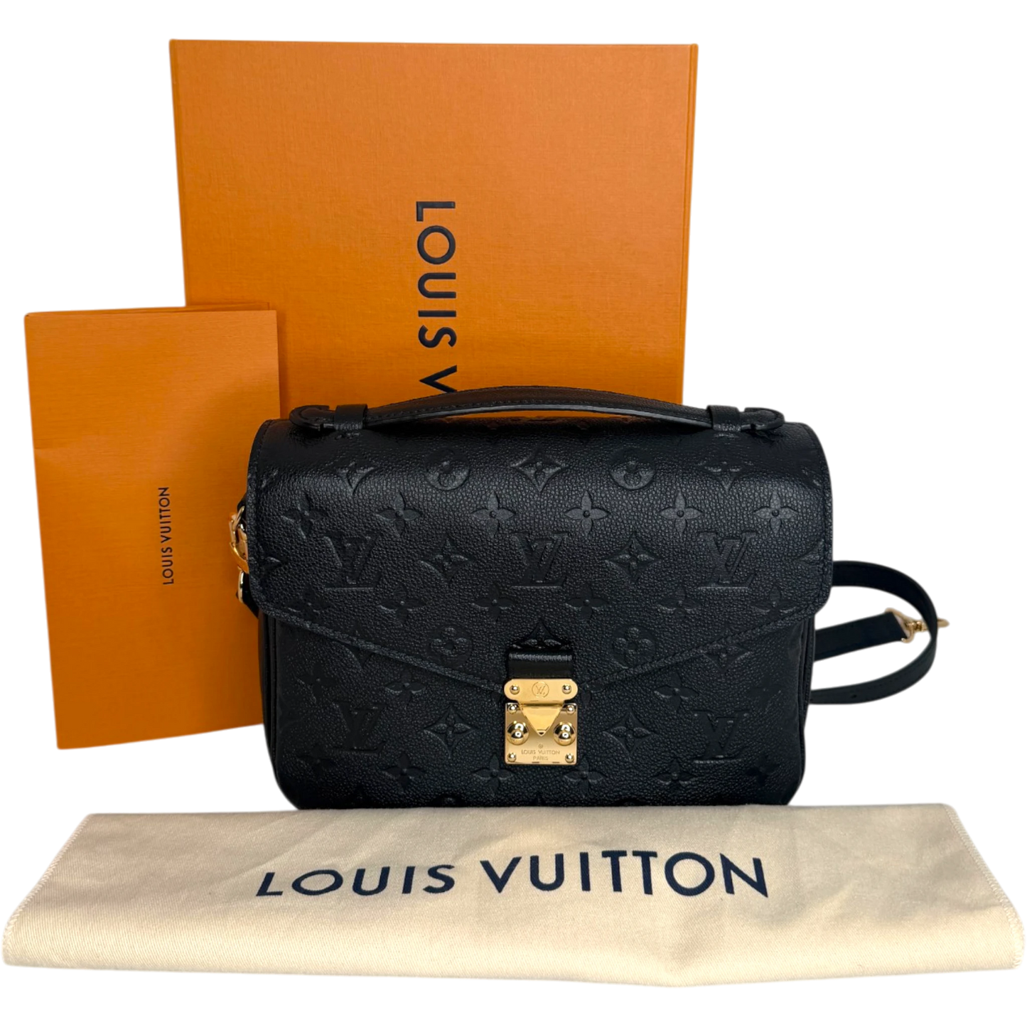 Louis Vuitton Pochette Métis Empreinte Leder M41487 Schwarz Louis Vuitton