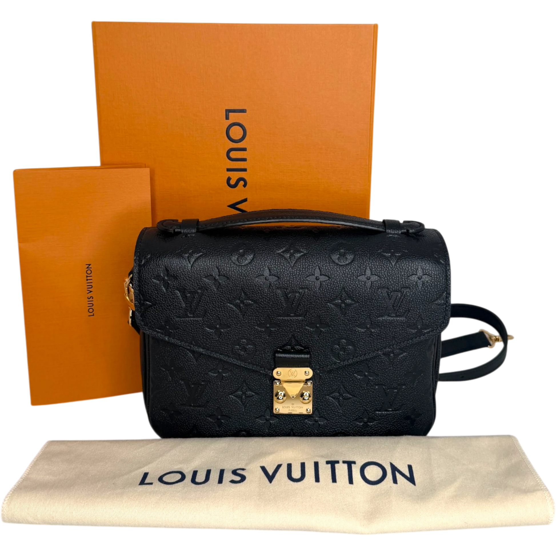 Louis Vuitton Pochette Métis Empreinte Leder M41487 Schwarz Louis Vuitton
