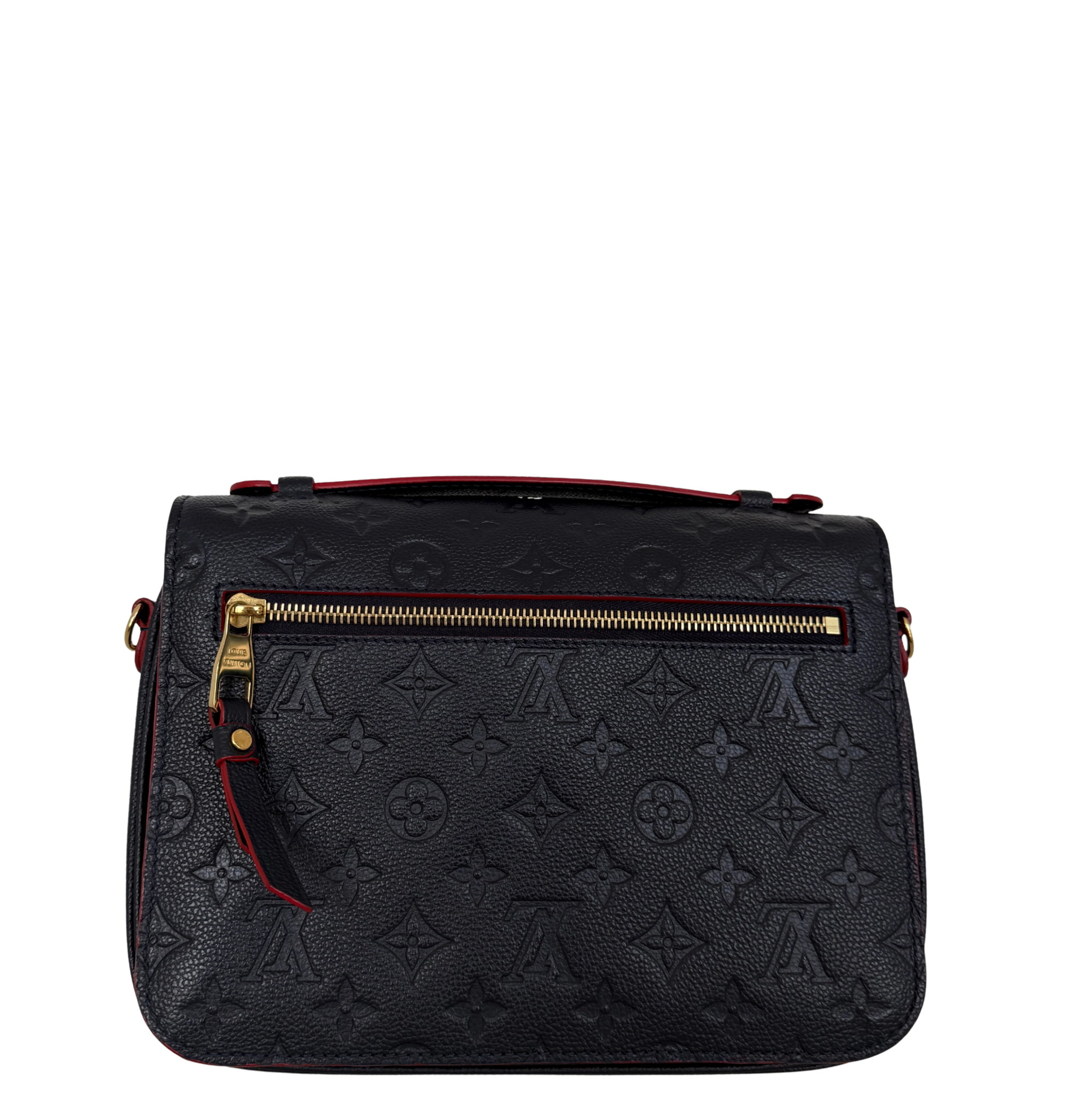 Louis Vuitton Pochette Métis Empreinte Leder M44071 Marineblau Fullset / neuwertig Louis Vuitton