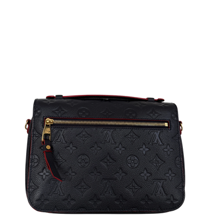 Louis Vuitton Pochette Métis Empreinte Leder M44071 Marineblau Fullset / neuwertig Louis Vuitton