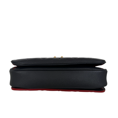 Louis Vuitton Pochette Métis Empreinte Leder M44071 Marineblau Fullset / neuwertig Louis Vuitton