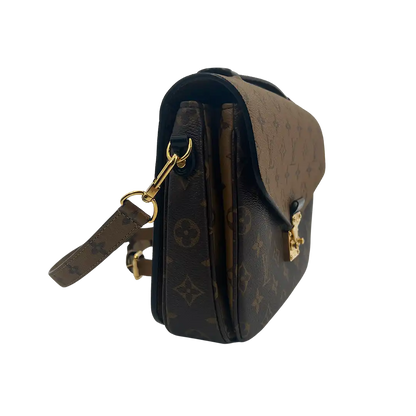 Louis Vuitton Pochette Métis Monogram Reverse Canvas M44876  / sehr gut Louis Vuitton