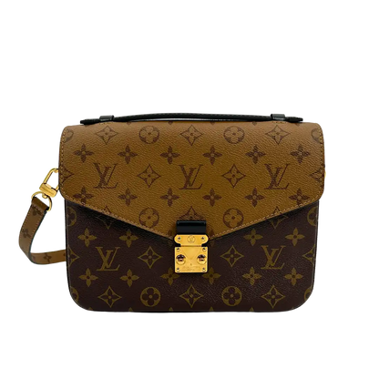 Louis Vuitton Pochette Métis Monogram Reverse / sehr gut Louis Vuitton