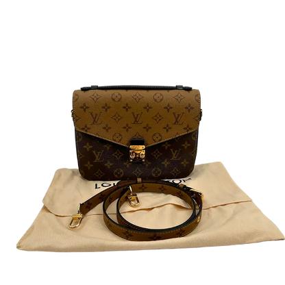 Louis Vuitton Pochette Métis Monogram Reverse / sehr gut Louis Vuitton
