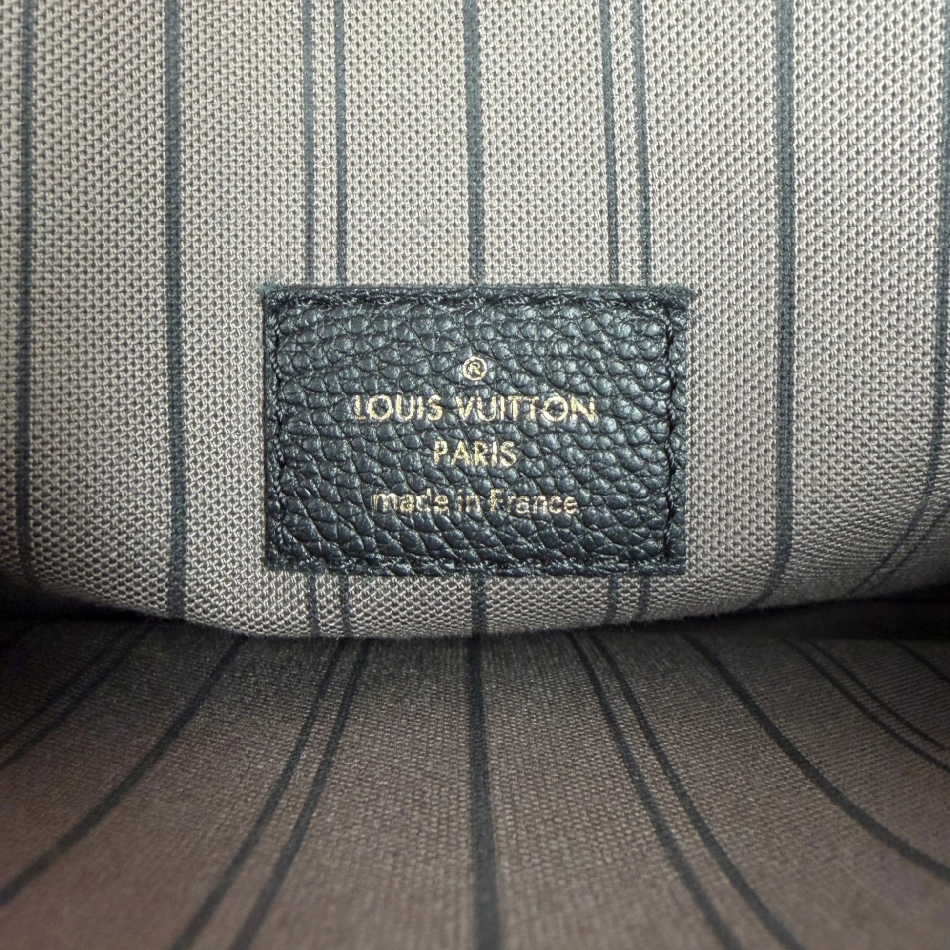 Louis Vuitton Pochette Métis Empreinte Leder M41487 Schwarz Fullset Louis Vuitton