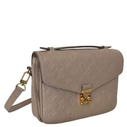 Louis Vuitton Pochette Métis Empreinte Leder tourterelle / gut Louis Vuitton