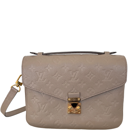 Louis Vuitton Pochette Métis Empreinte Leder tourterelle / gut Louis Vuitton