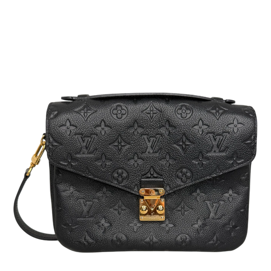 Louis Vuitton Pochette Métis Empreinte Leder M41487 Schwarz Fullset Louis Vuitton