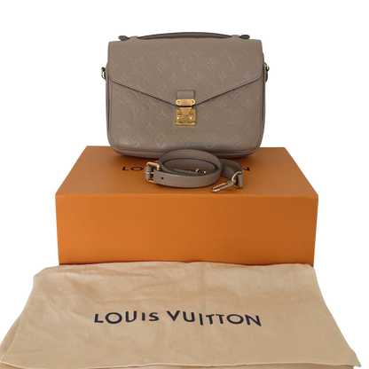 Louis Vuitton Pochette Métis Empreinte Leder tourterelle / gut Louis Vuitton