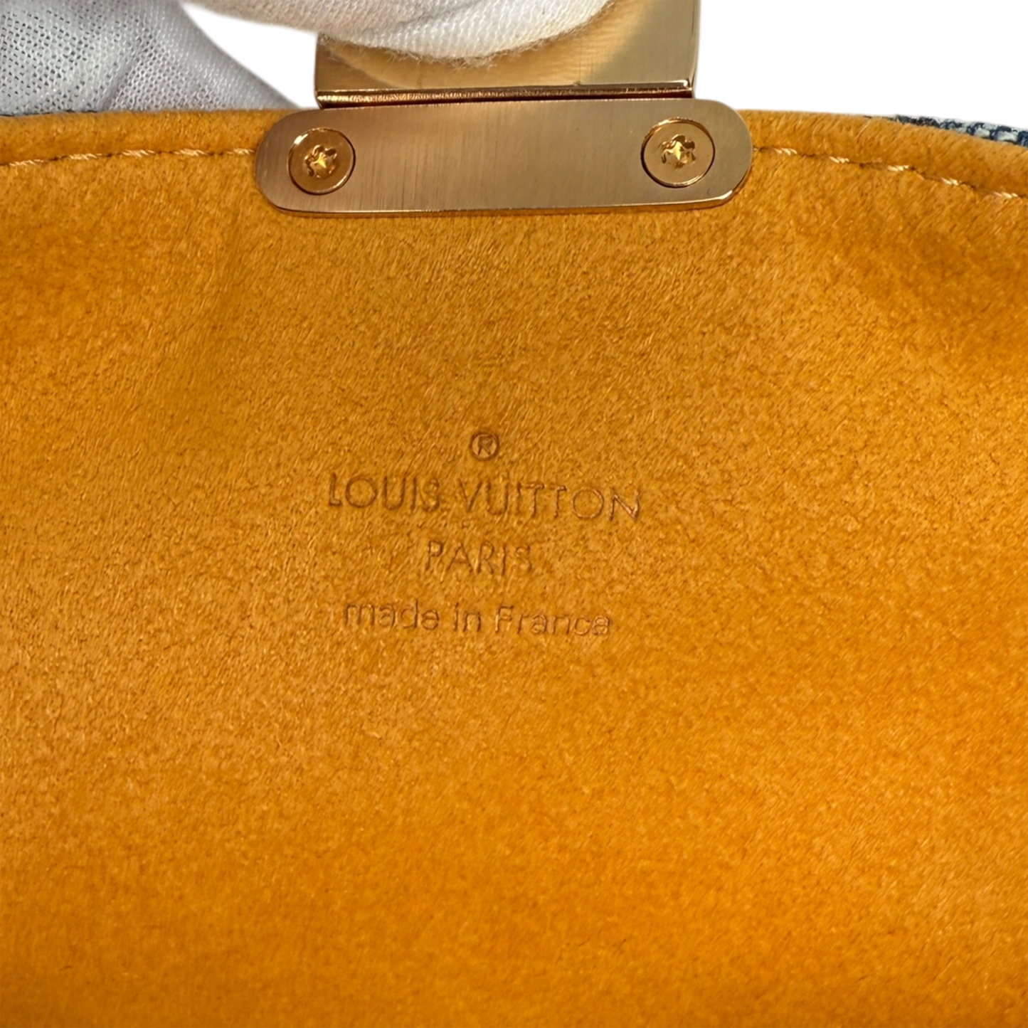 Louis Vuitton Pochette Plate Denim M95007 Fullset /neuwertig Louis Vuitton