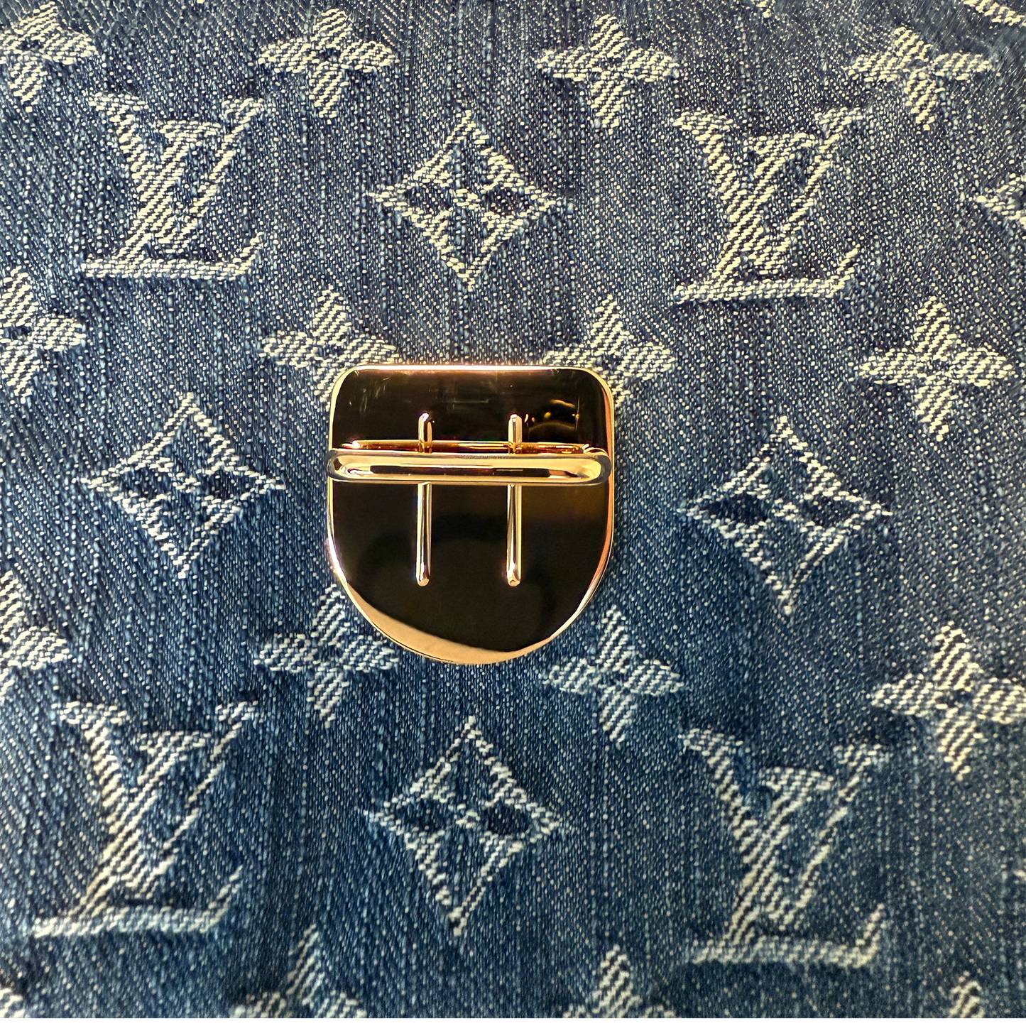 Louis Vuitton Pochette Plate Denim M95007 Fullset /neuwertig Louis Vuitton