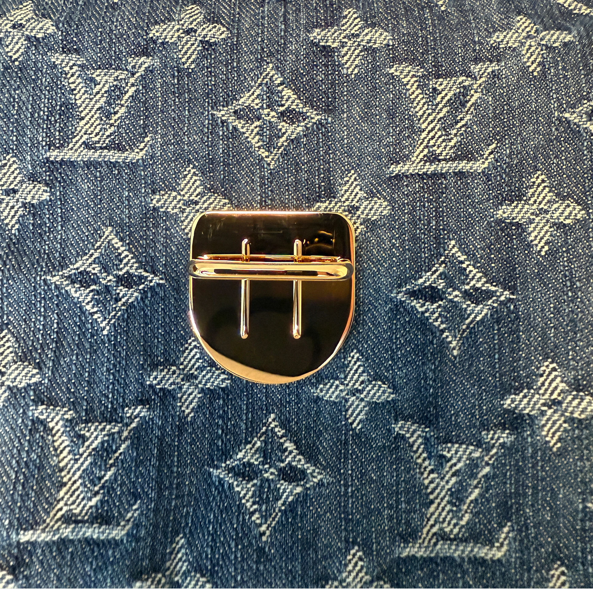 Louis Vuitton Pochette Plate Denim M95007 Fullset /neuwertig Louis Vuitton