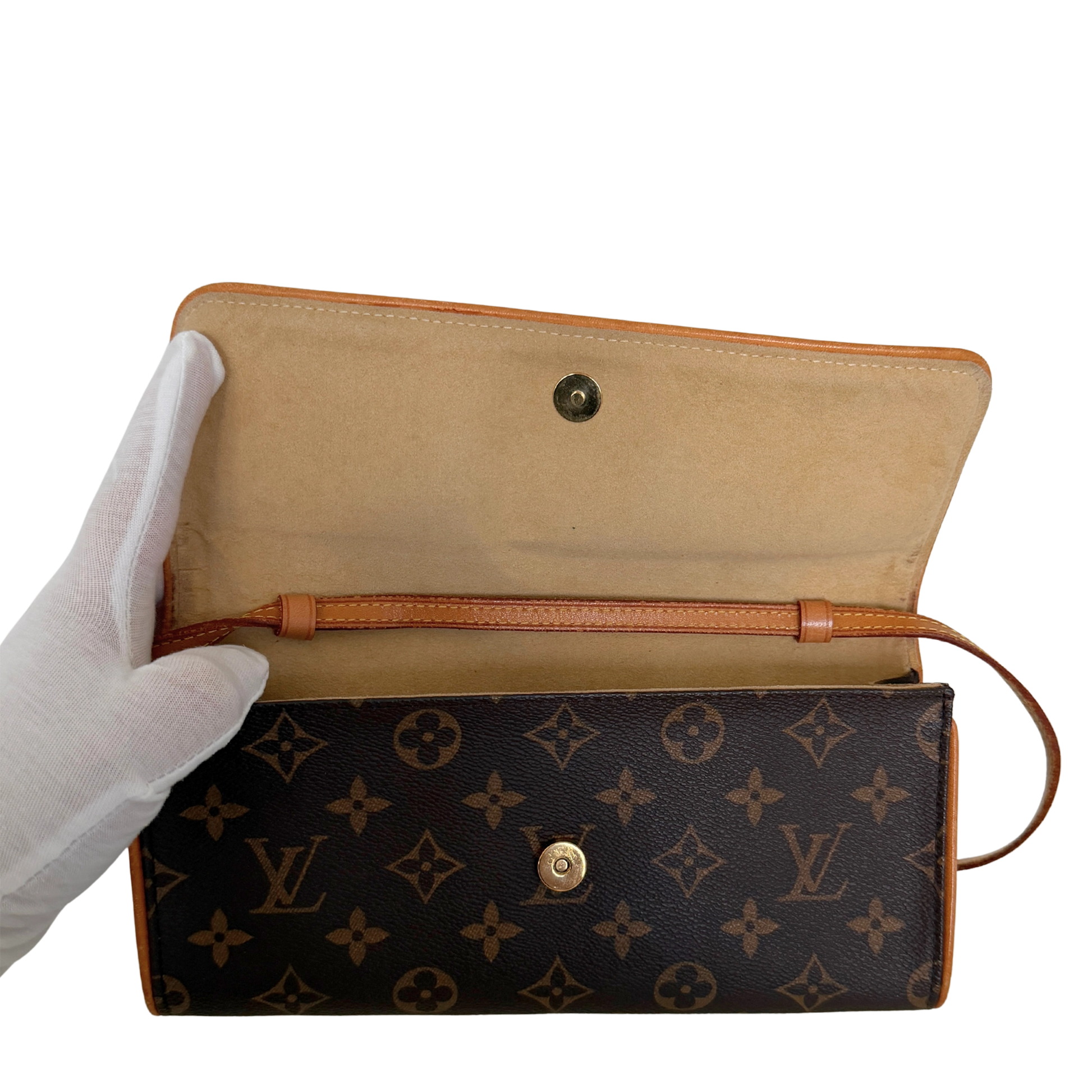 Louis Vuitton Pochette Twin GM Monogram Canvas / gut Louis Vuitton