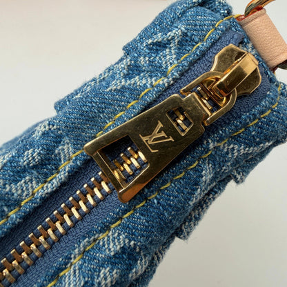 Louis Vuitton Pochette Valley Denim M13571 Fullset / sehr gut Louis Vuitton