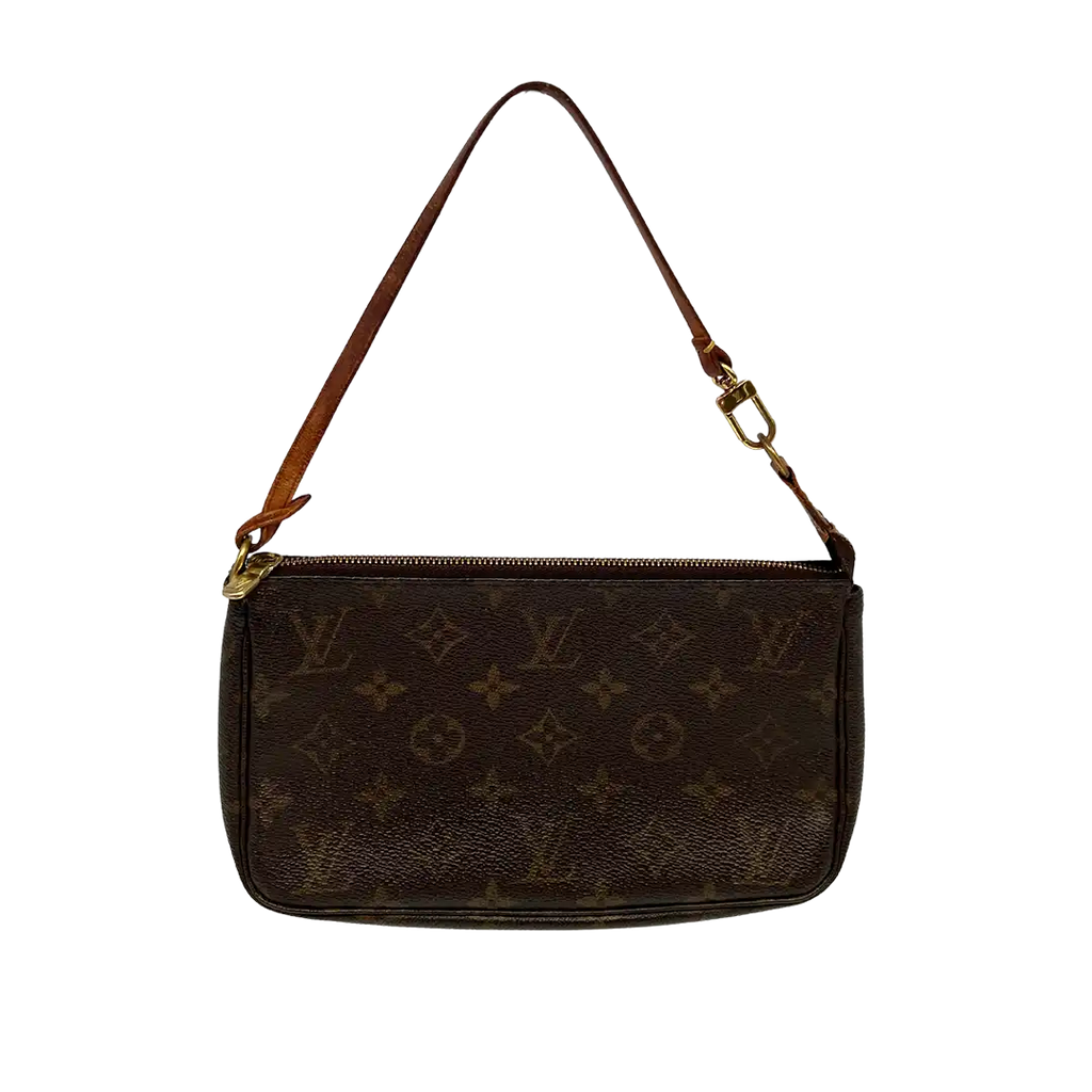Louis Vuitton Pochette Accessoires Monogram Canvas M51980 Braun  