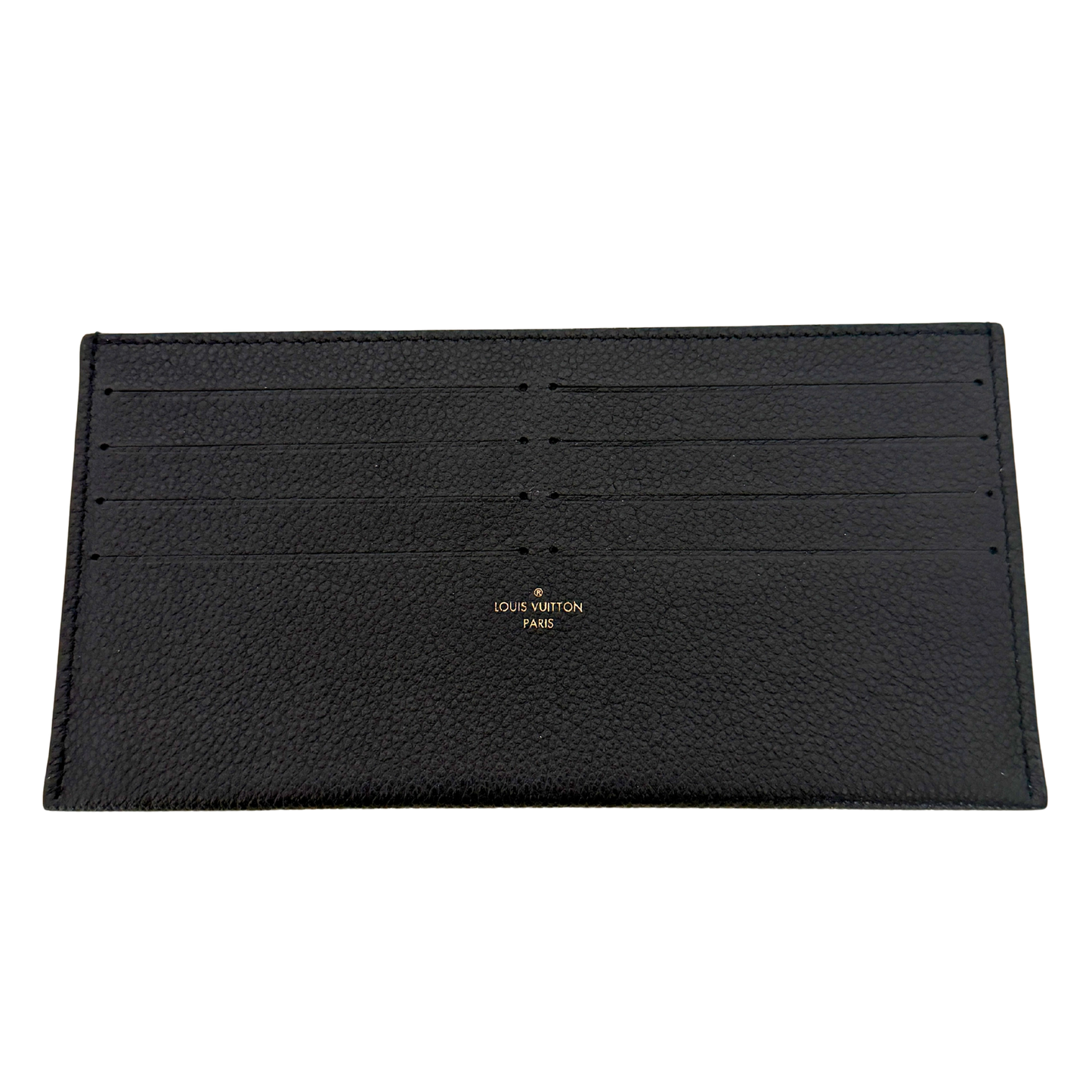 Louis Vuitton Félicie Pochette Empreinte Leder schwarz Fullset / sehr gut Louis Vuitton