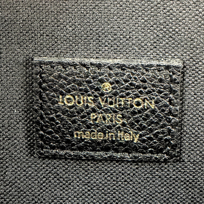 Louis Vuitton Félicie Pochette Empreinte Leder schwarz Fullset / sehr gut Louis Vuitton