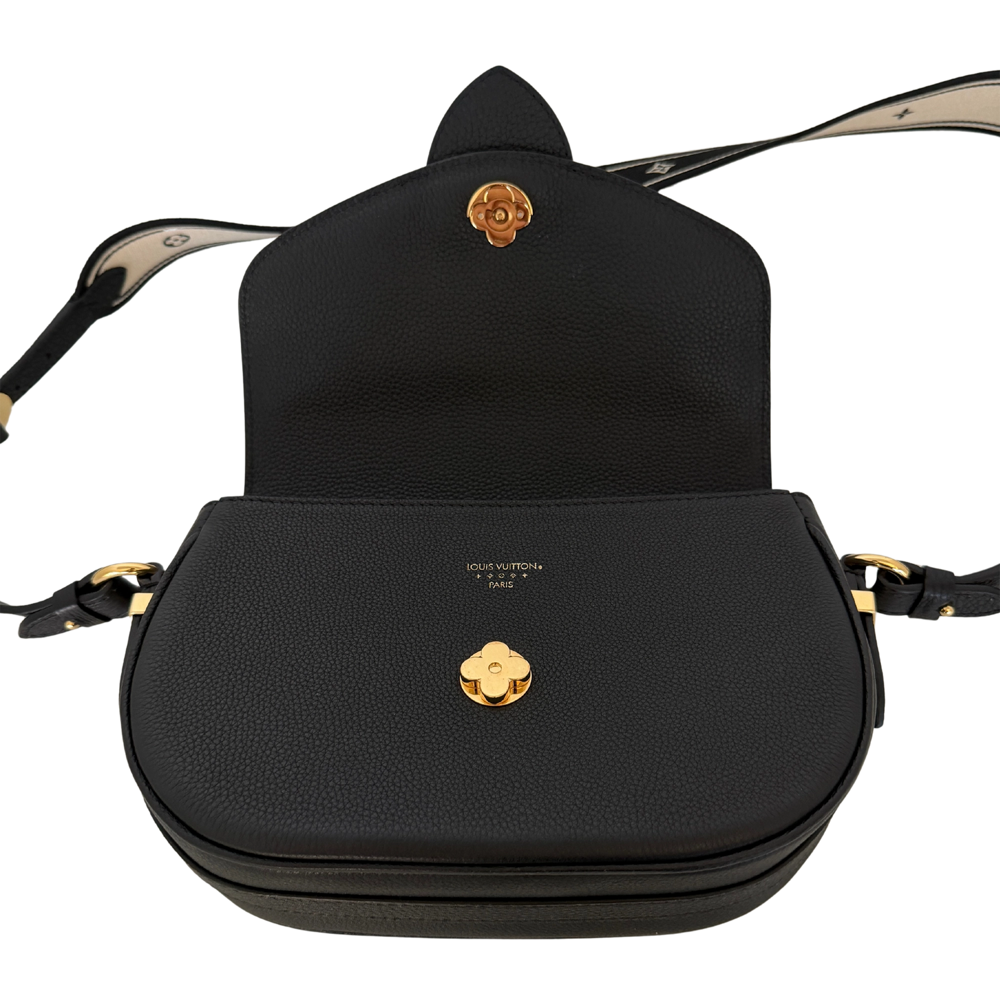 Louis Vuitton Pont 9 Soft MM Leder schwarz M58967 Fullset / neuwertig Louis Vuitton