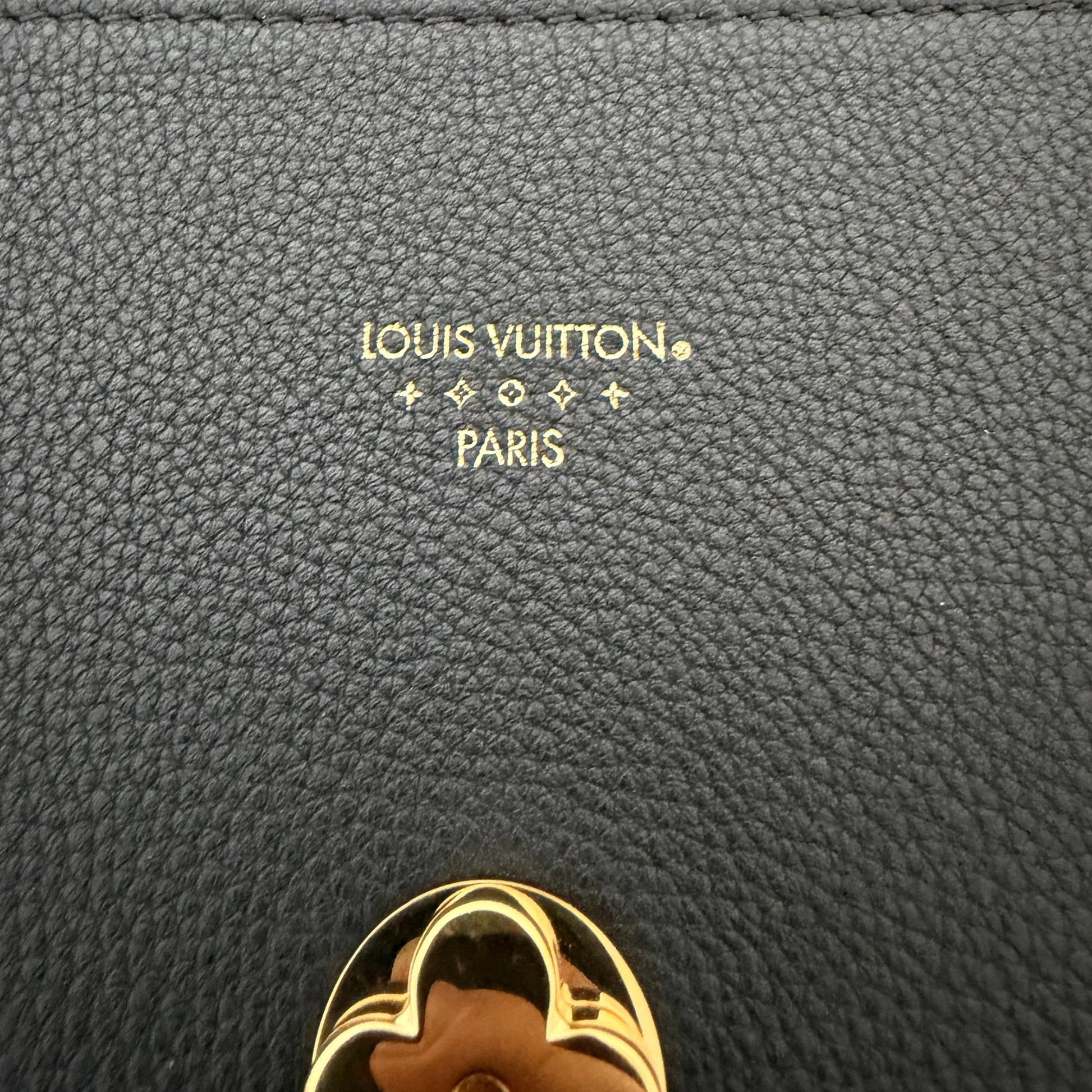 Louis Vuitton Pont 9 Soft MM Leder schwarz M58967 Fullset / neuwertig Louis Vuitton