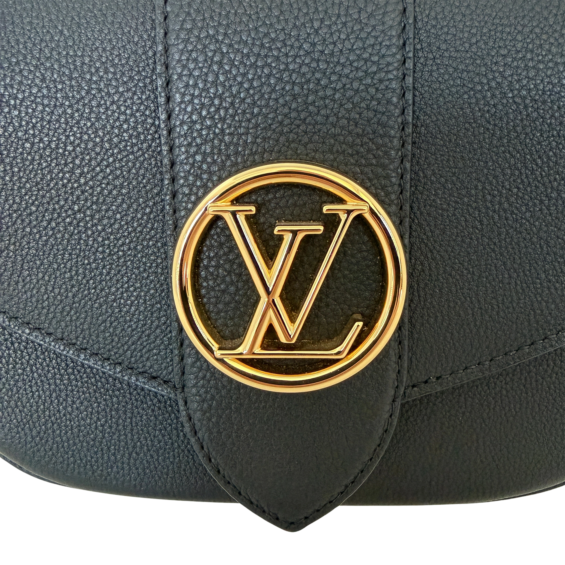 Louis Vuitton Pont 9 Soft MM Leder schwarz M58967 Fullset / neuwertig Louis Vuitton