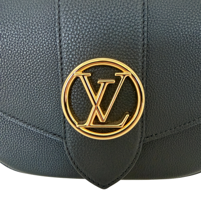Louis Vuitton Pont 9 Soft MM Leder schwarz M58967 Fullset / neuwertig Louis Vuitton