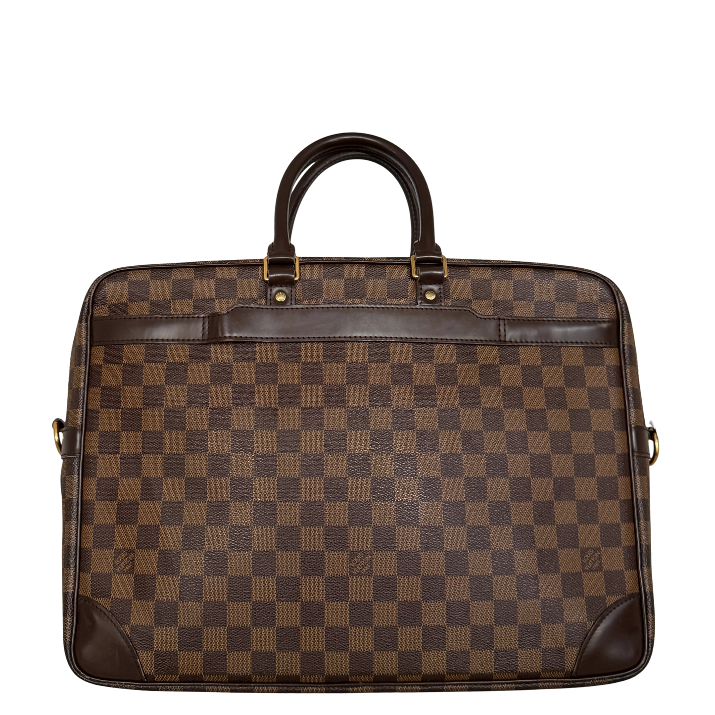 Louis Vuittons Porte Documents Voyage GM Damier Ebene Braun / gut Louis Vuitton