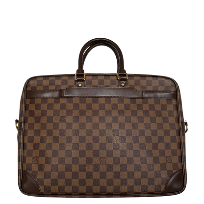 Louis Vuittons Porte Documents Voyage GM Damier Ebene Braun / gut Louis Vuitton