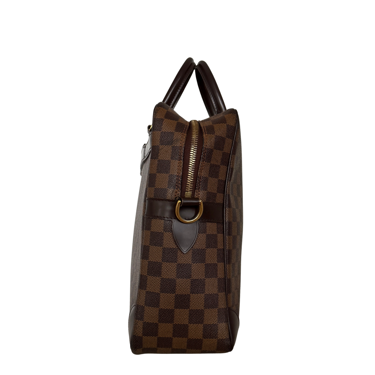 Louis Vuittons Porte Documents Voyage GM Damier Ebene Braun / gut Louis Vuitton