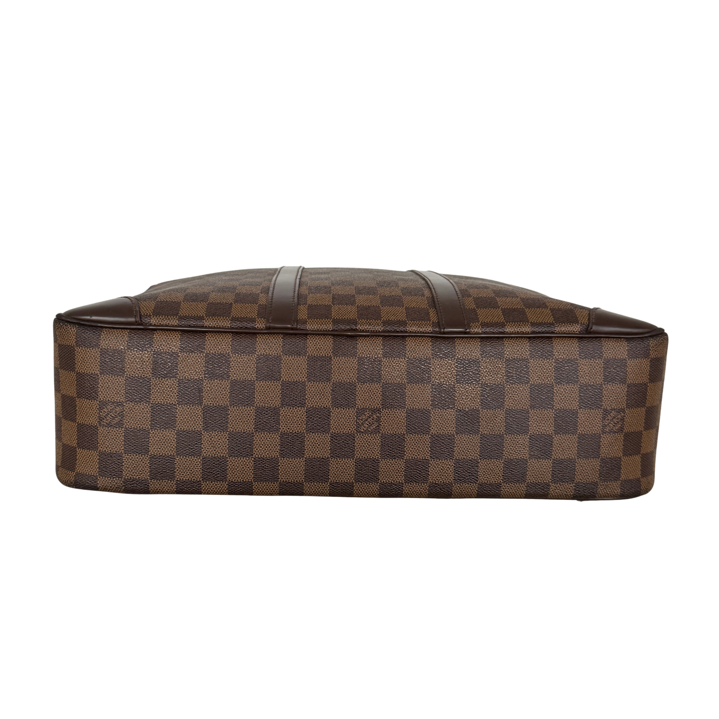 Louis Vuittons Porte Documents Voyage GM Damier Ebene Braun / gut Louis Vuitton