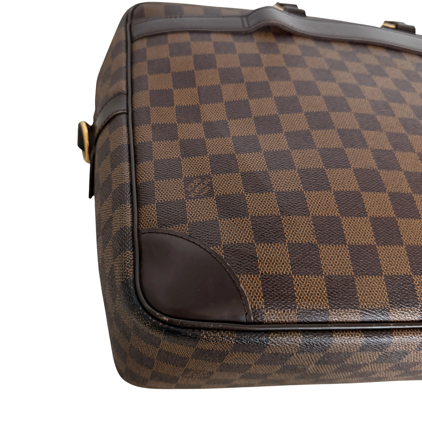 Louis Vuittons Porte Documents Voyage GM Damier Ebene Braun / gut Louis Vuitton