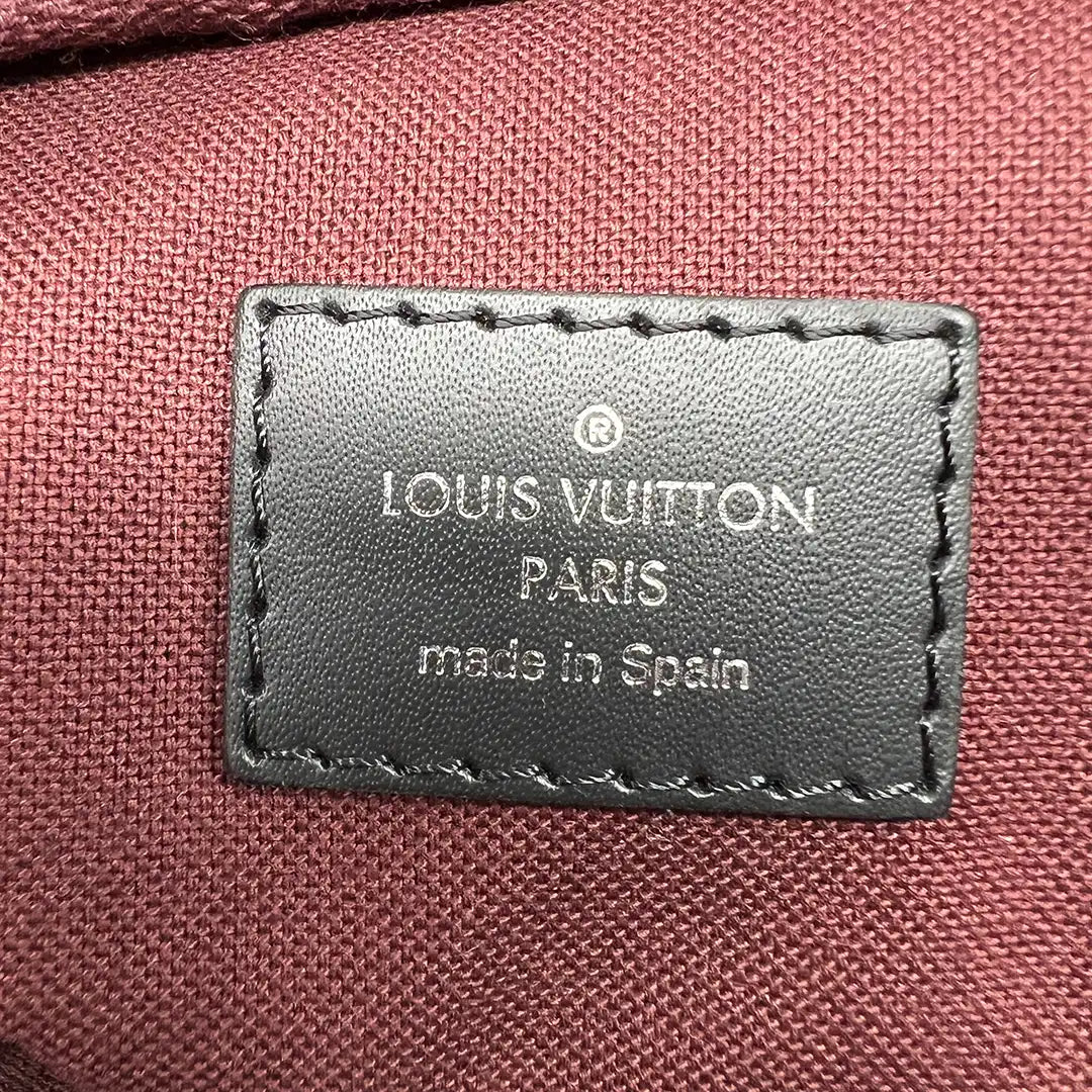 Louis Vuitton Porte Documents Voyage Monogram Macassar PM braun / sehr gut Louis Vuitton