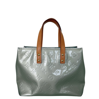 Louis Vuitton Reade PM Handtasche Monogram Vernis silber / sehr gut Louis Vuitton