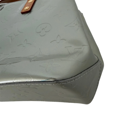 Louis Vuitton Reade PM Handtasche Monogram Vernis silber / sehr gut Louis Vuitton