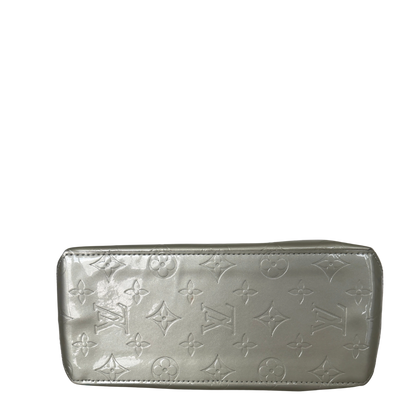 Louis Vuitton Reade PM Handtasche Monogram Vernis silber / sehr gut Louis Vuitton