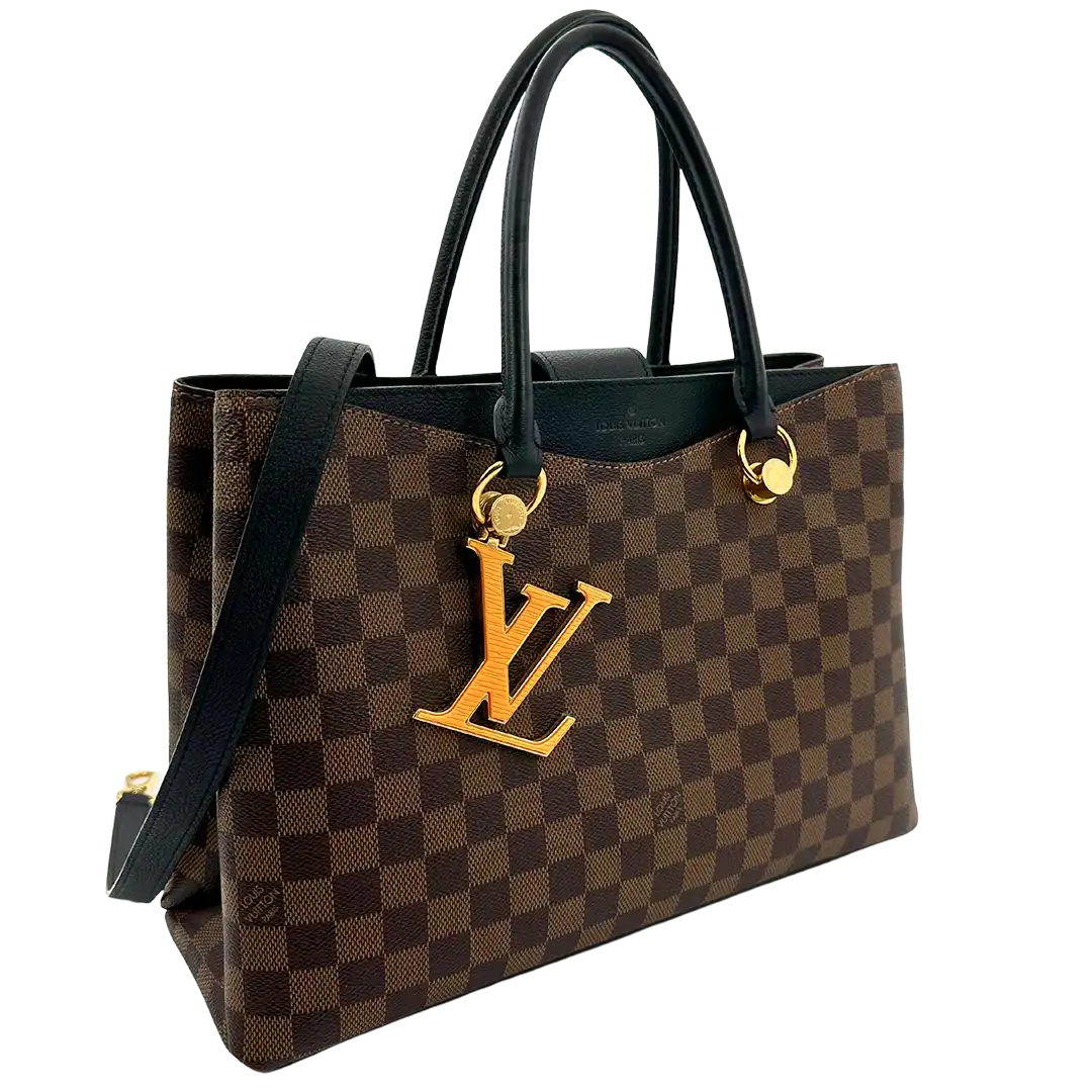 Louis Vuitton Riverside Damier Ebene N40050 Fullset / sehr gut Louis Vuitton