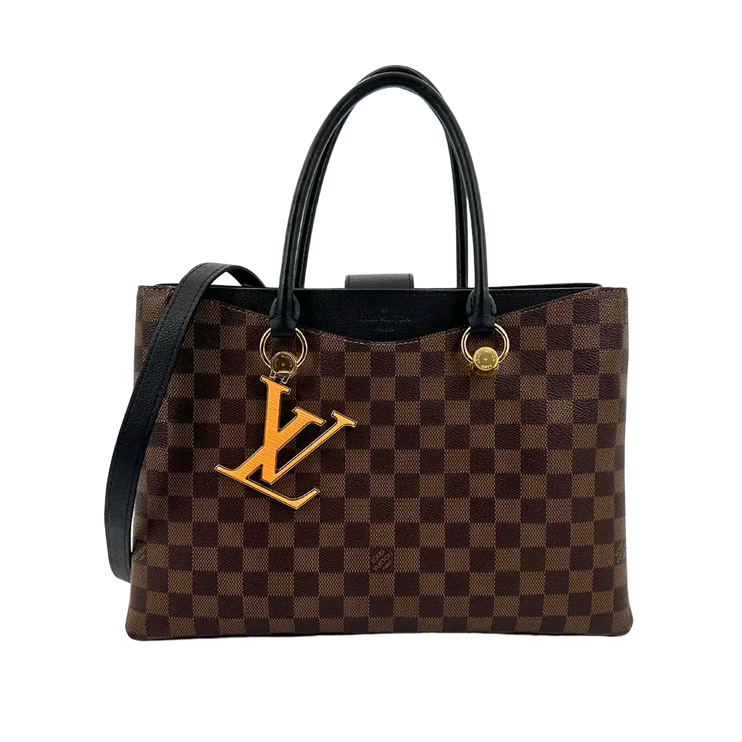 Louis Vuitton Riverside Damier Ebene N40050 Fullset / sehr gut Louis Vuitton