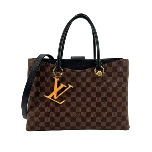 Louis Vuitton Riverside Damier Ebene N40050 Fullset / sehr gut Louis Vuitton