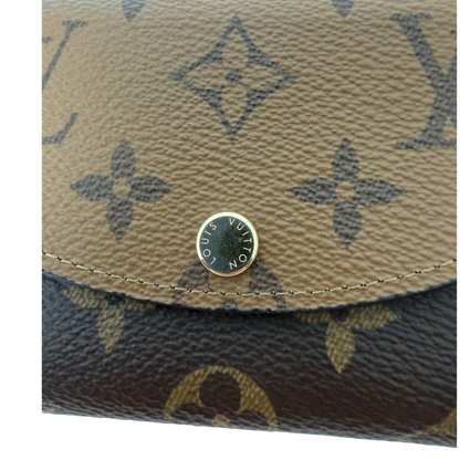 Louis Vuitton Rosalie Coin Geldbörse Monogram Reverse Canvas Louis Vuitton