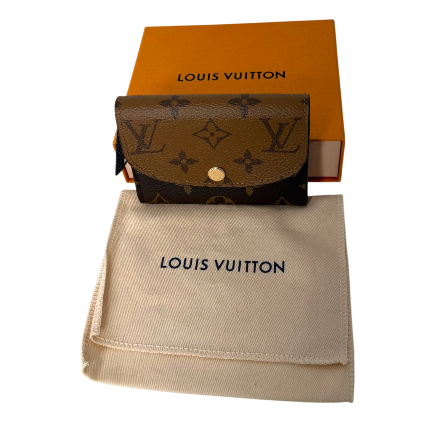 Louis Vuitton Rosalie Coin Geldbörse Monogram Reverse Canvas Louis Vuitton