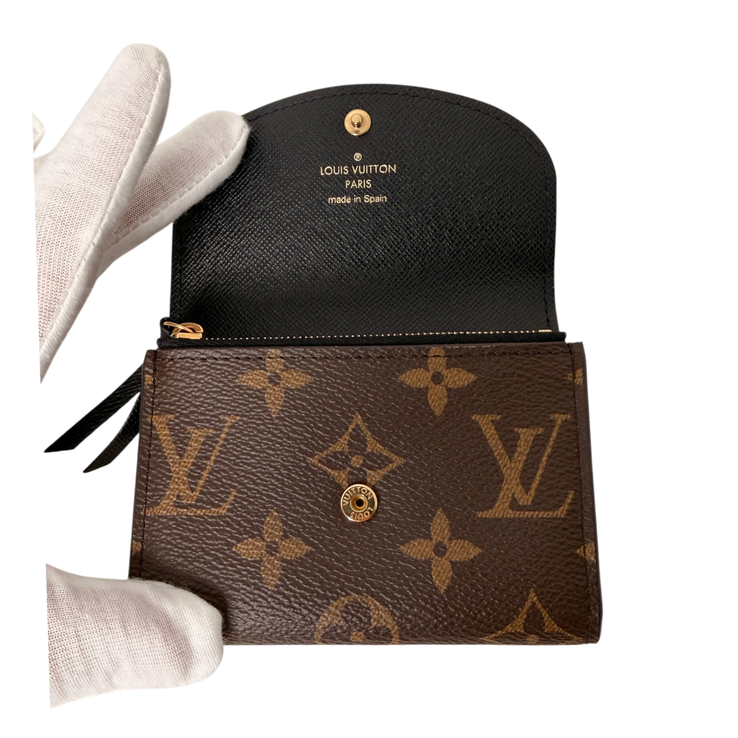Louis Vuitton Rosalie Coin Geldbörse Monogram Reverse Canvas Louis Vuitton
