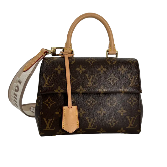 Louis Vuitton Sac Cluny Mini SL Monogram Beige M46055 Fullset / sehr gut Louis Vuitton
