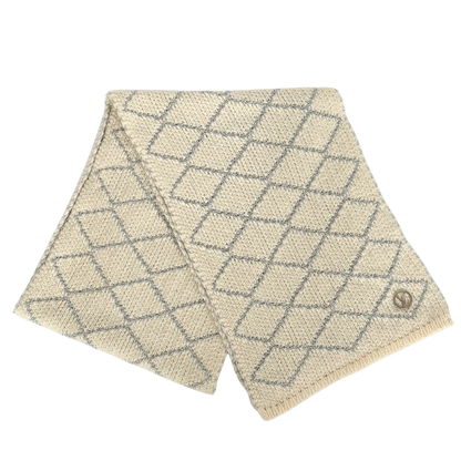 Louis Vuitton Strickschal Creme Beige  / sehr gut Louis Vuitton