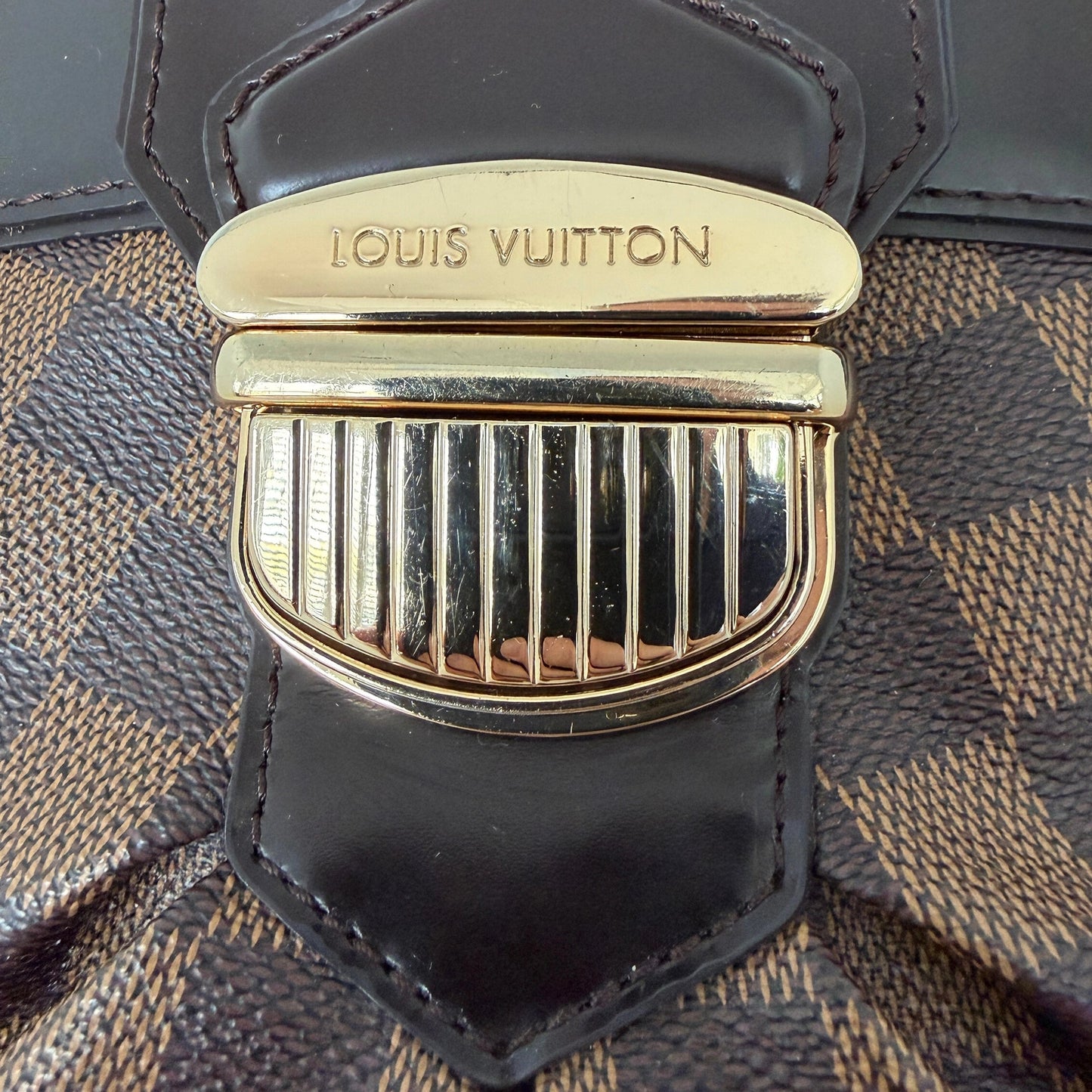 Louis Vuitton Sistina GM Damier Ebene / sehr gut Louis Vuitton