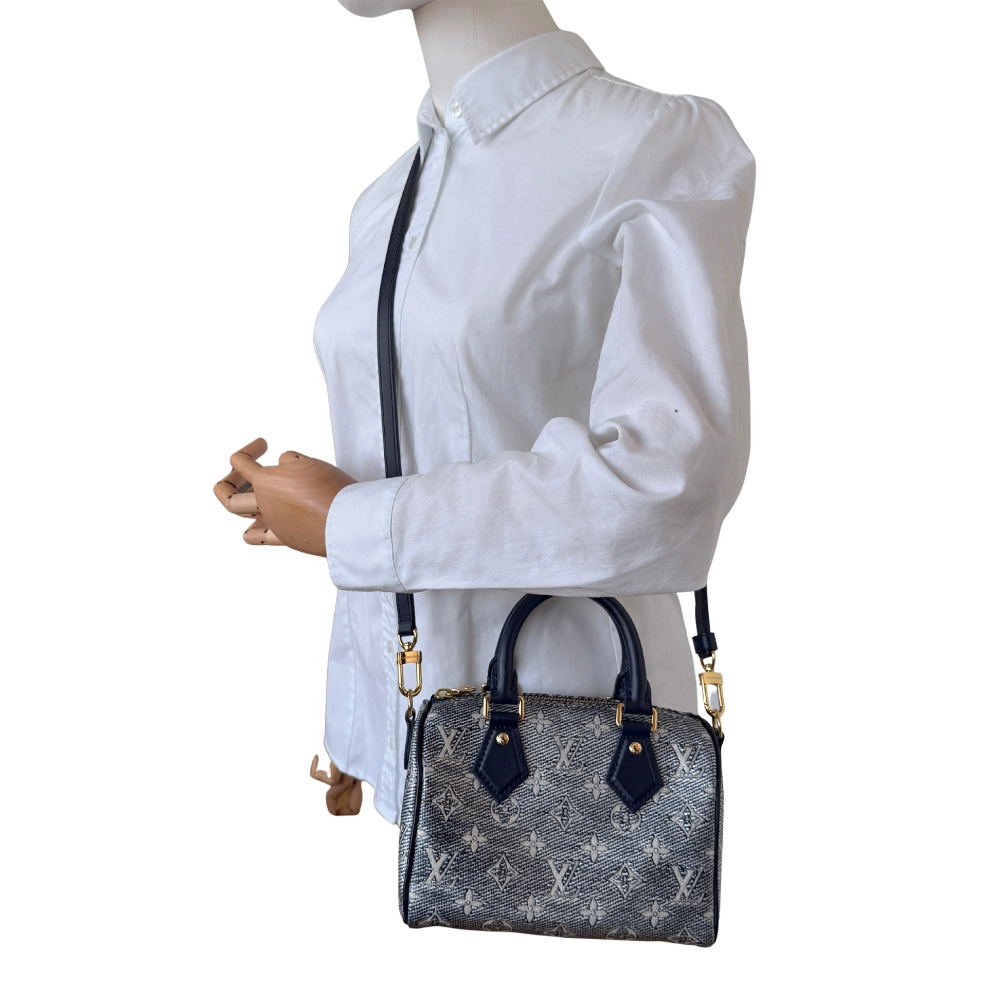 Louis Vuitton Speedy Bandouliere 20 Monoglam M23069 Fullset / neuwertig Louis Vuitton