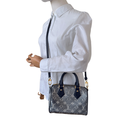 Louis Vuitton Speedy Bandouliere 20 Monoglam M23069 Fullset / neuwertig Louis Vuitton