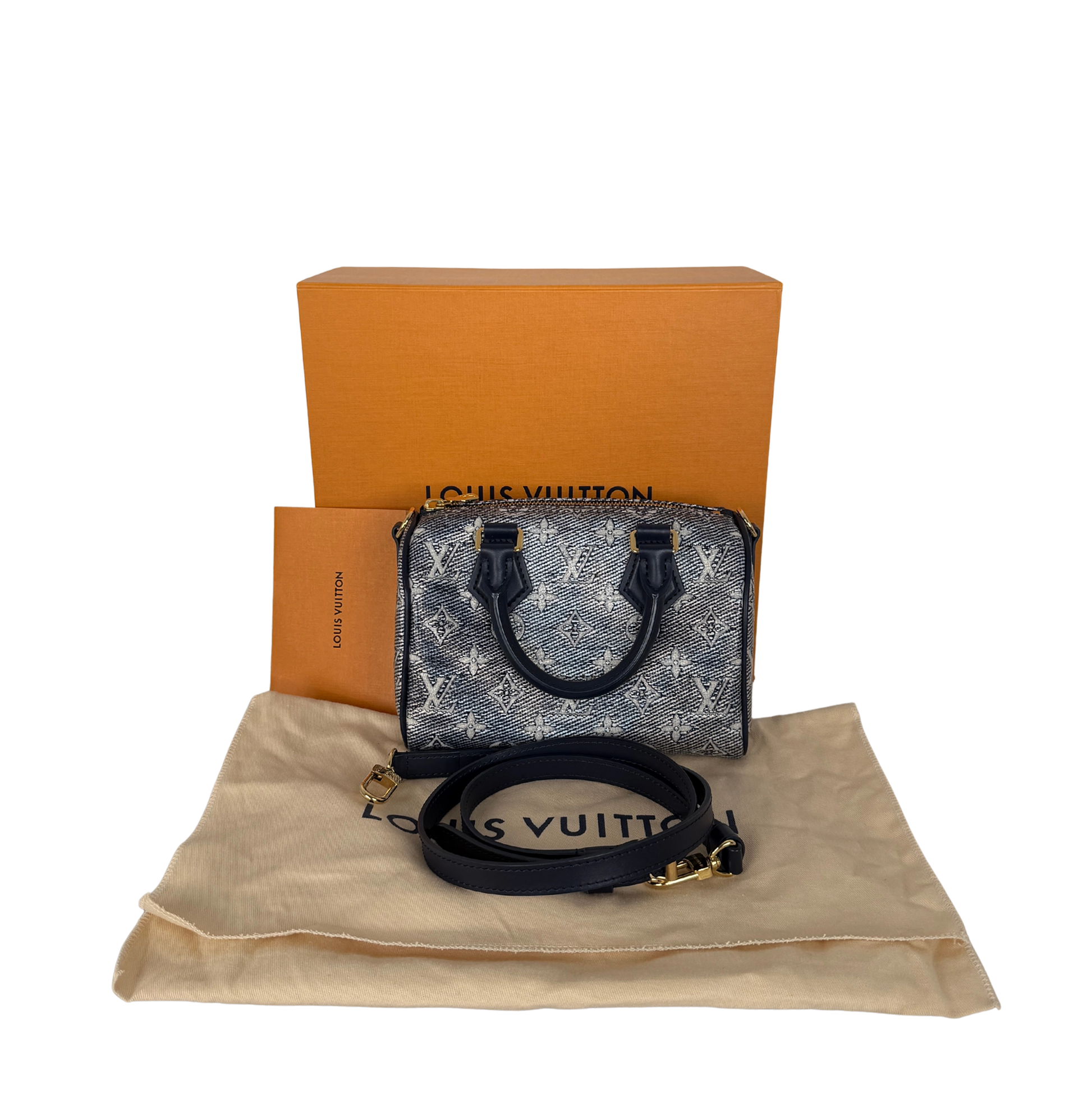 Louis Vuitton Speedy Bandouliere 20 Monoglam M23069 Fullset / neuwertig Louis Vuitton