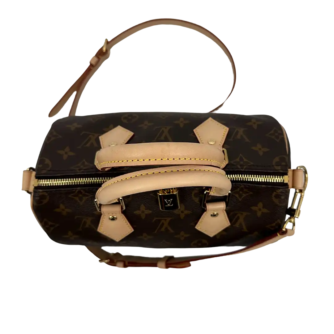 Louis Vuitton Speedy 25 Bandouliere M46977 Monogram Canvas Fullset / sehr gut Louis Vuitton