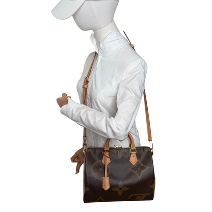 Louis Vuitton Speedy 30 Bandouliere Monogram Giant Reverse Louis Vuitton